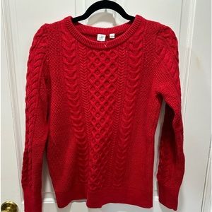 Gap Women’s red sweater size medium. Never worn